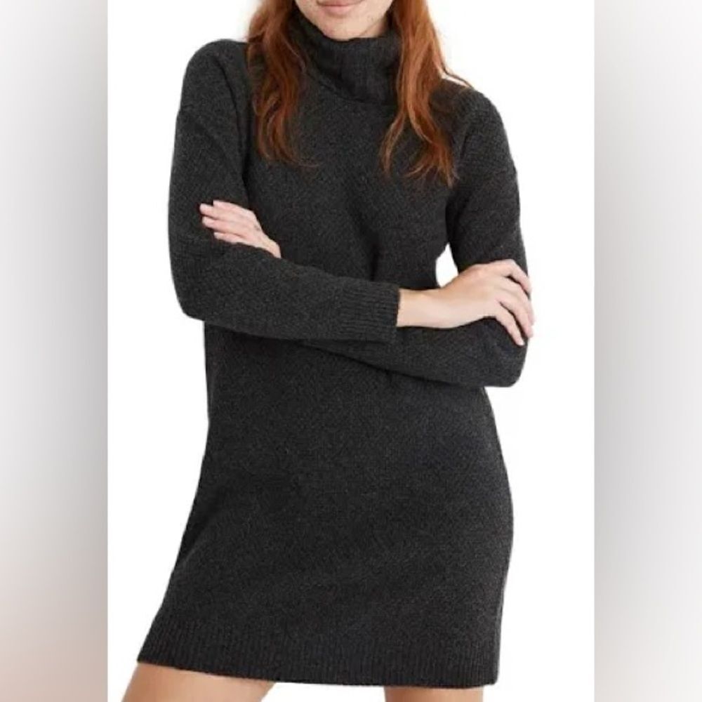 NWT Madewell Cozy Wool Blend Sweater Dress Size M